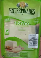 Queso en lonchas Entrepinares tierno