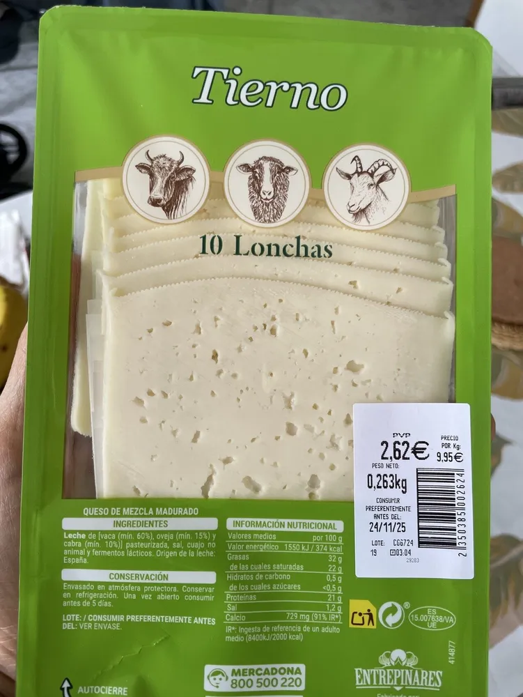 Queso De Mezcla Madurado