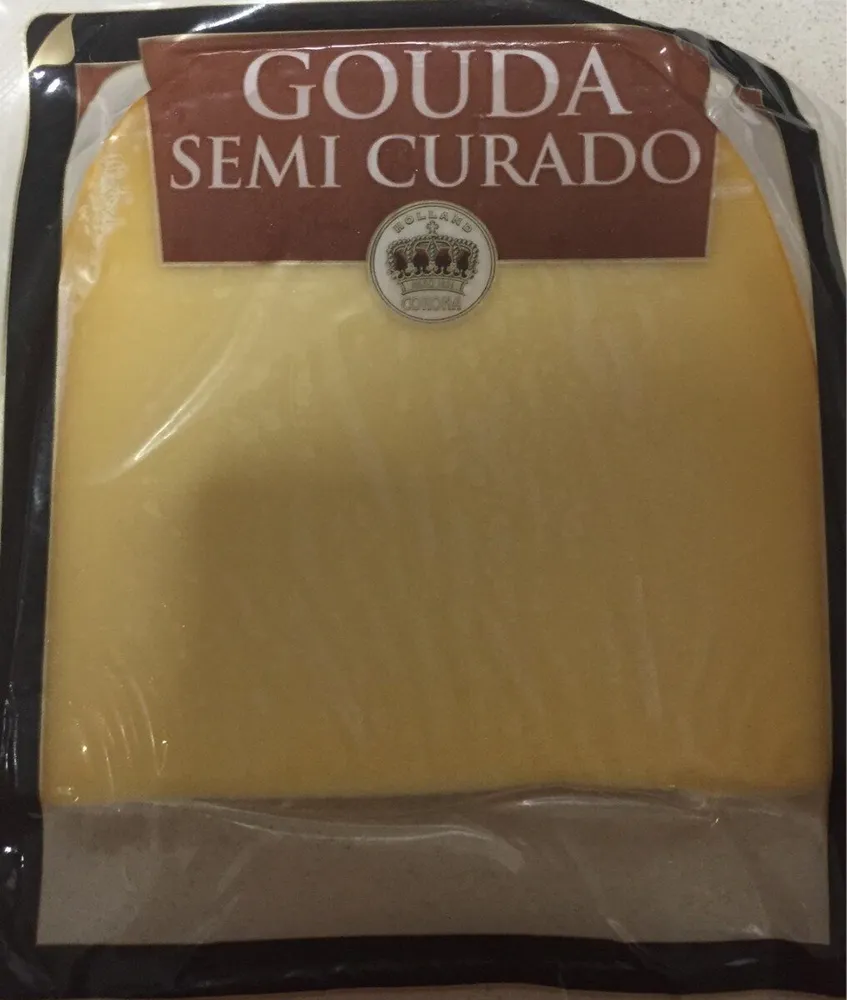 Queso gouda semicurado 48%MG/ES Cuña