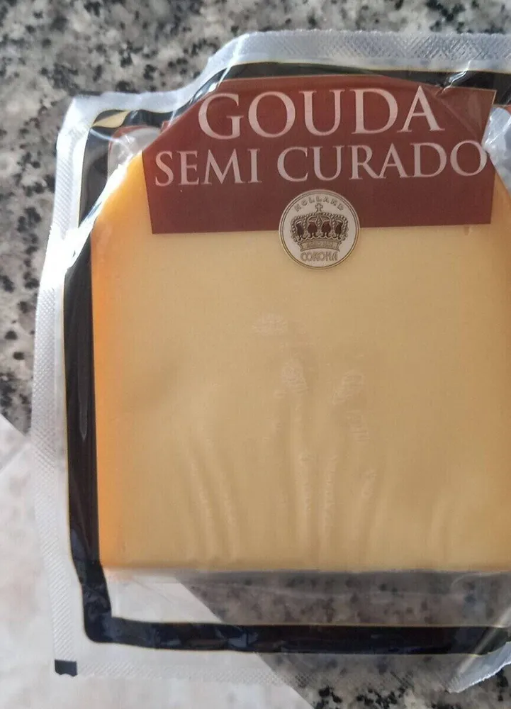 Queso Gouda semillas curado