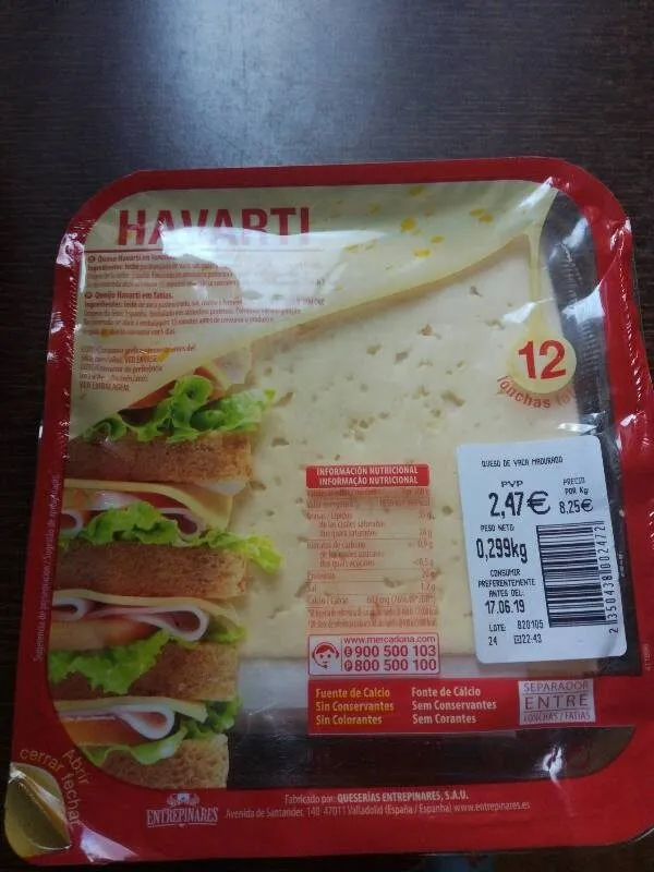 Queso havarti