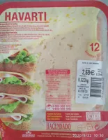 Queso Avarti en lonchas