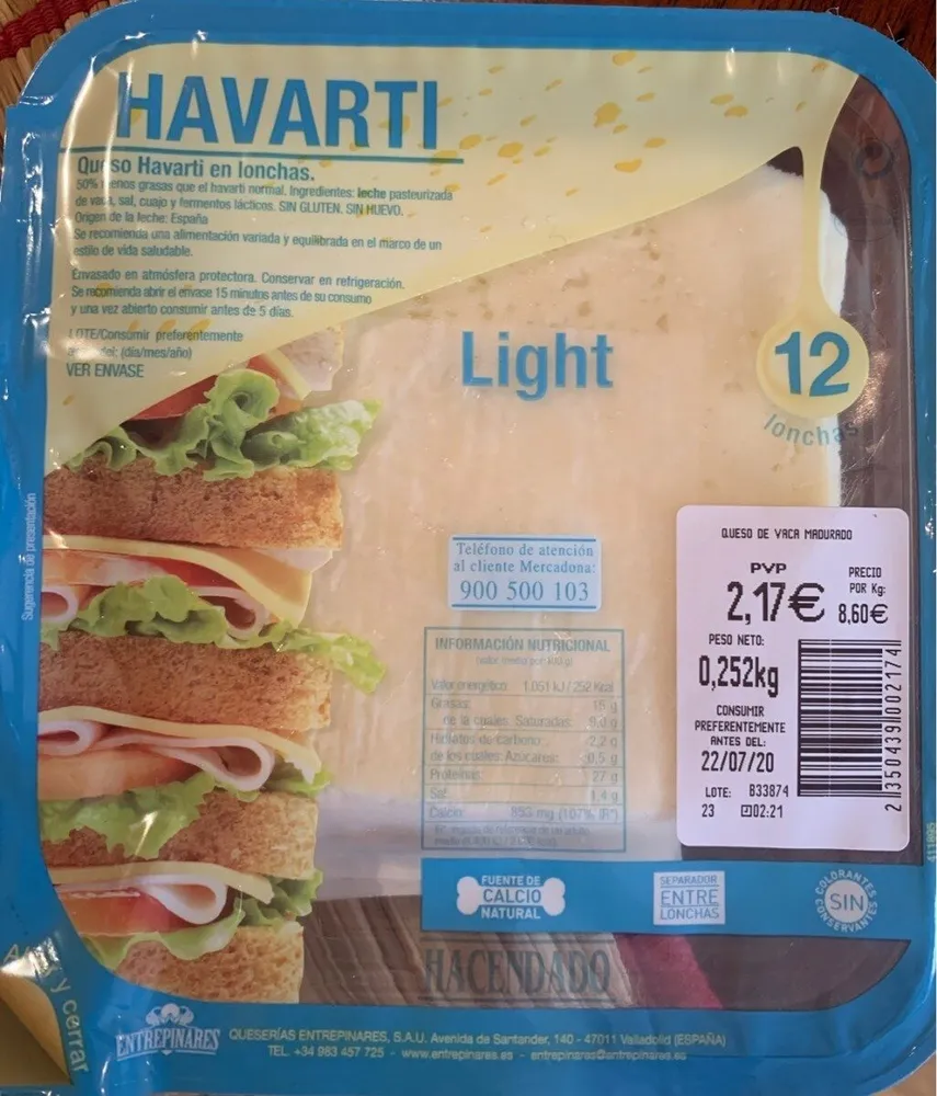Havarti light