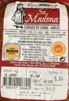 Queso mahon menorca