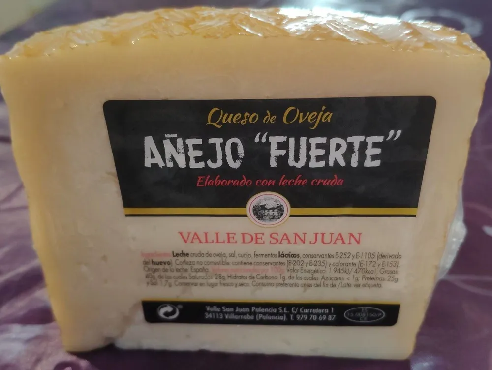 Queso de oveja añejo "fuerte"