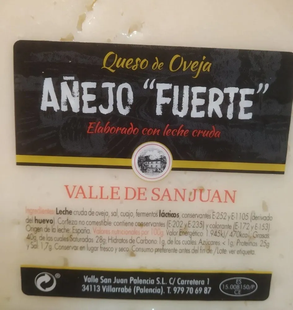 Queso de oveja Añejo "Fuerte"