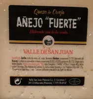 Queso de oveja añejo fuerte