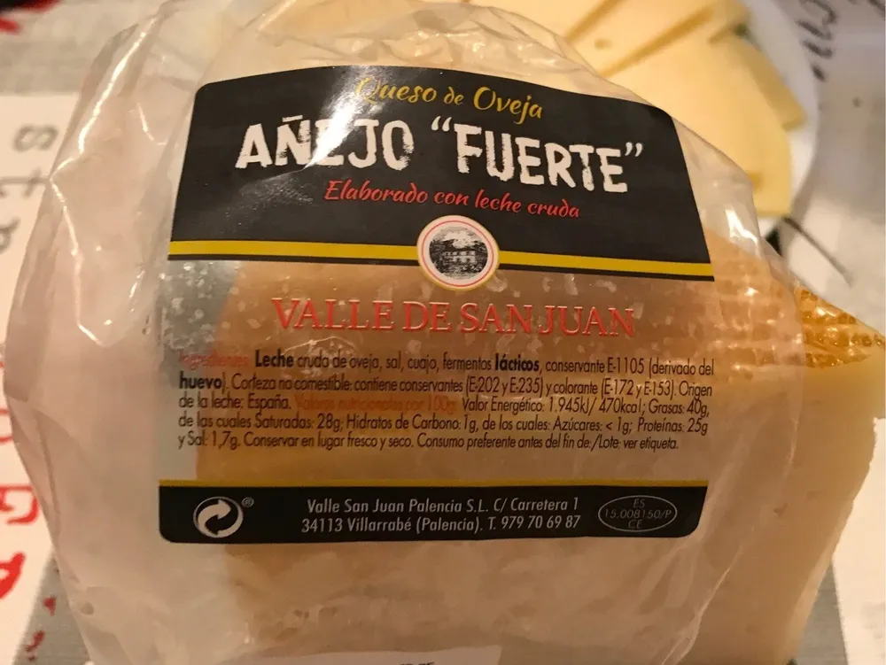 Queso de oveja (Añejo "Fuerte")