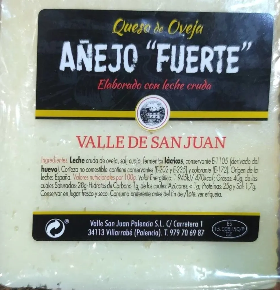 Queso de Oveja Añejo Fuerte