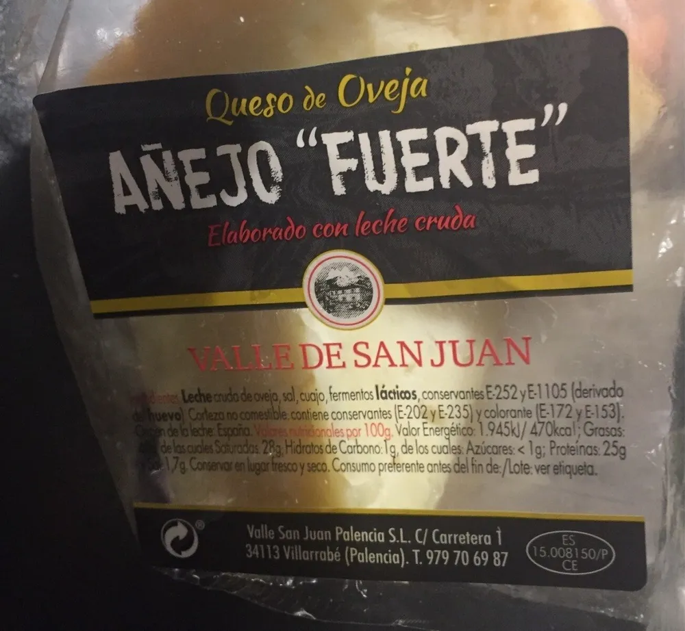 Queso oveja Añejo "Fuerte"