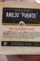 Queso oveja añejo fuerte