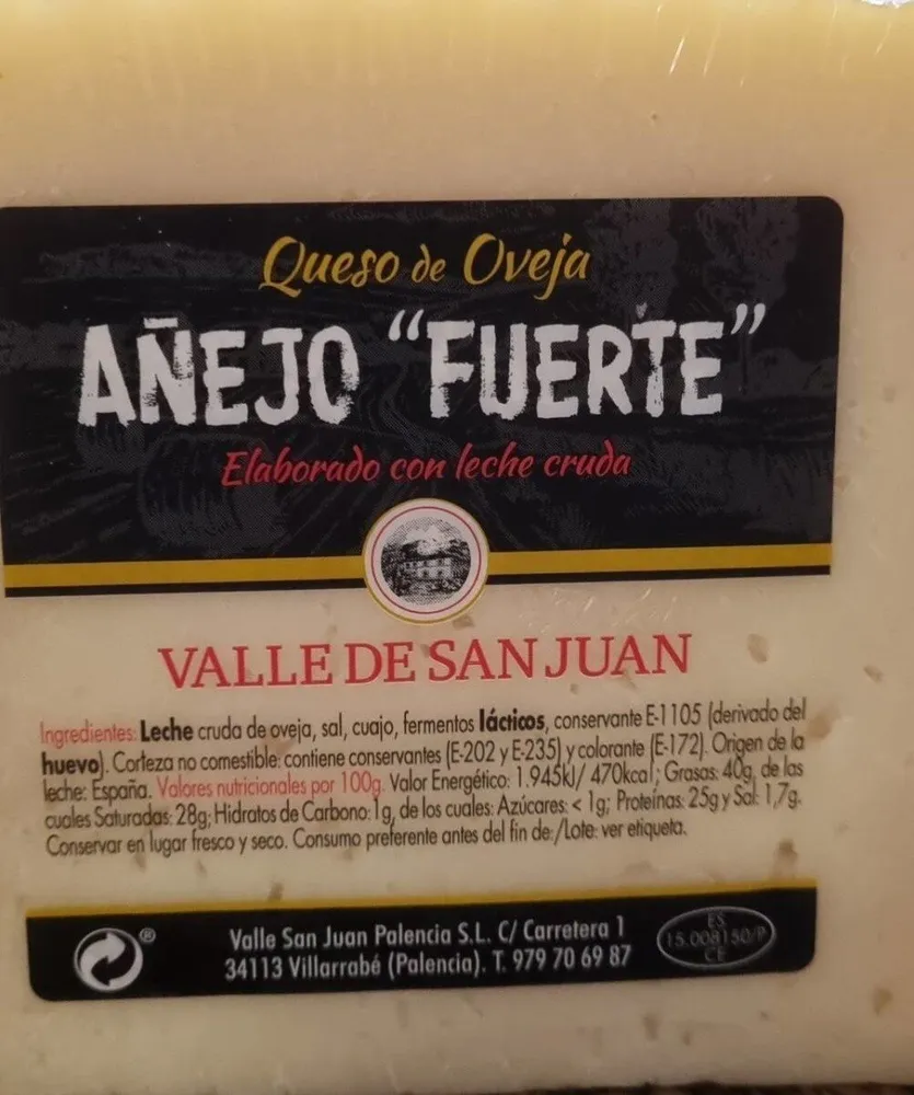Queso de oveja Añejo Fuerte