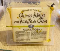 Queso añejo con aceite de oliva