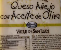 Queso añejo con aceite de oliva