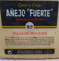 Queso de oveja añejo fuerte