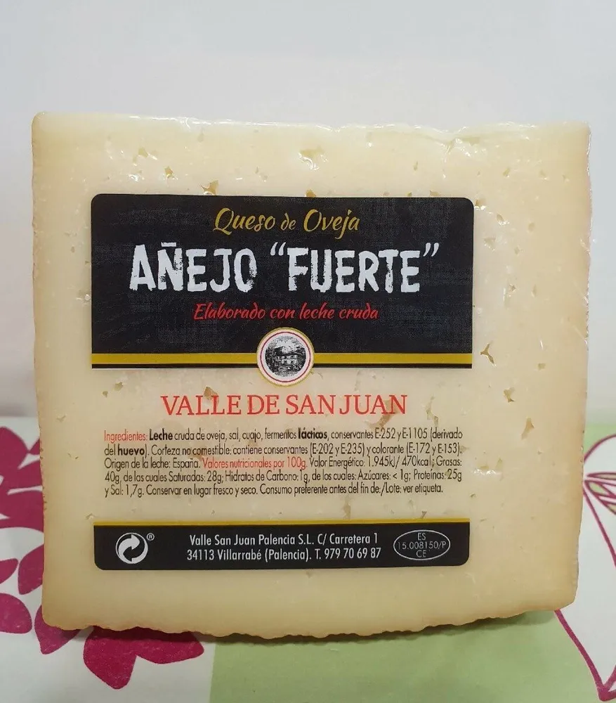 Queso de oveja Añejo fuerte