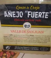Queso de oveja añejo fuerte