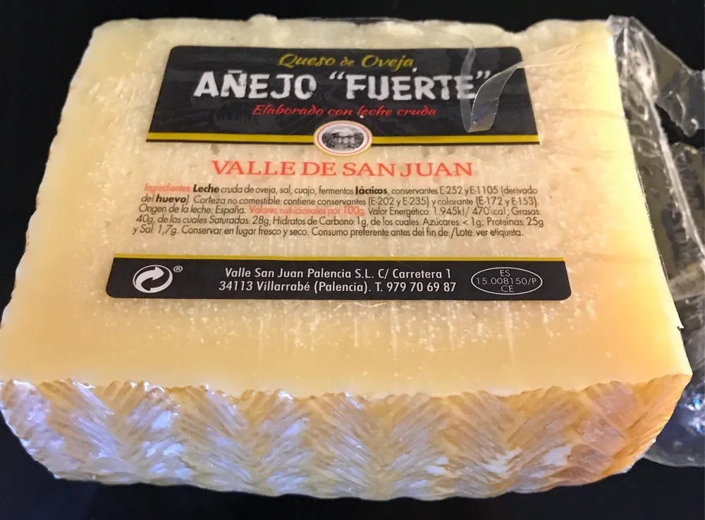 Queso Añejo fuerte Oveja