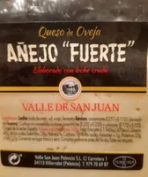 Queso de oveja añejo fuerte