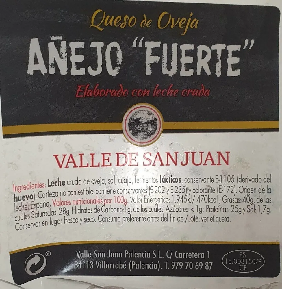 Queso añejo Fuerte