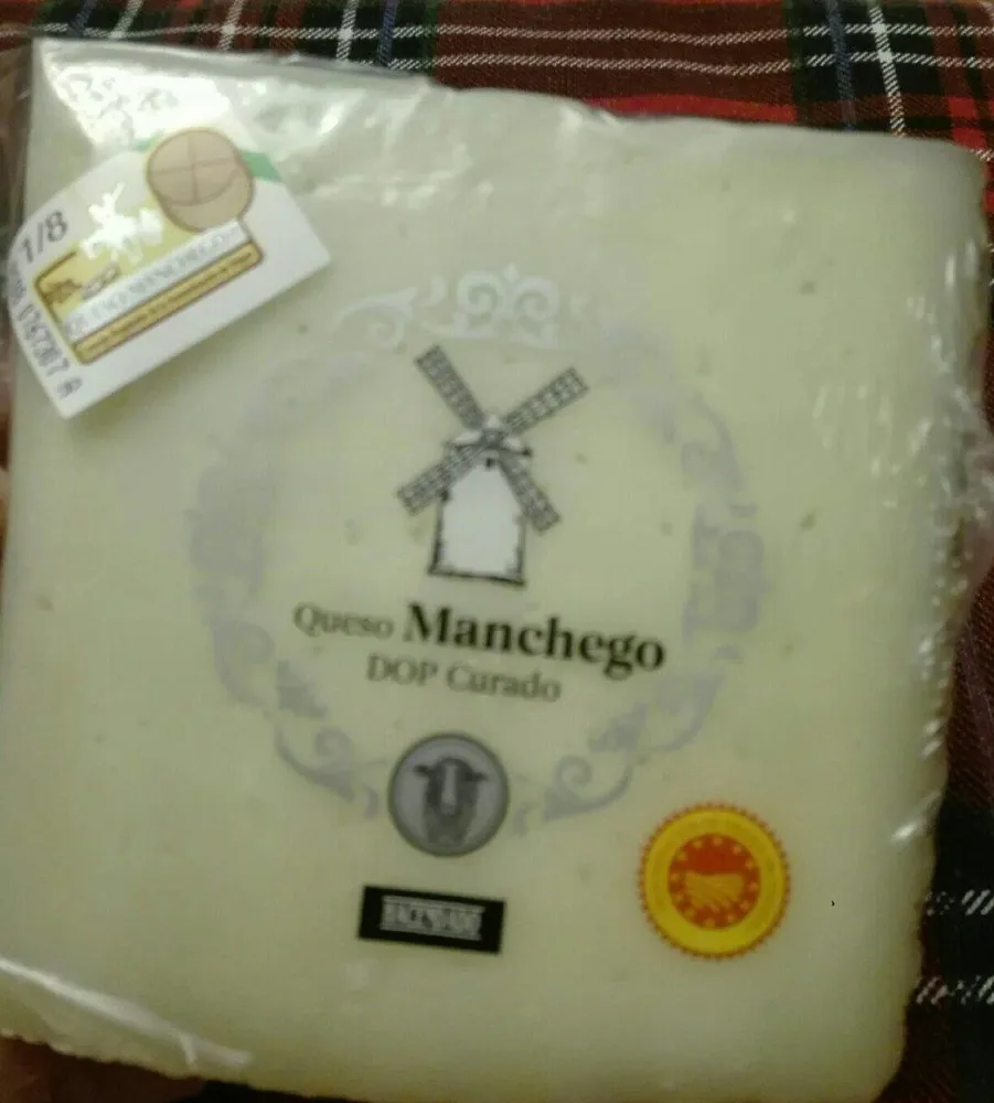 Queso manchego DOP curado