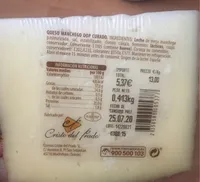 Queso Manchego Dop Curado