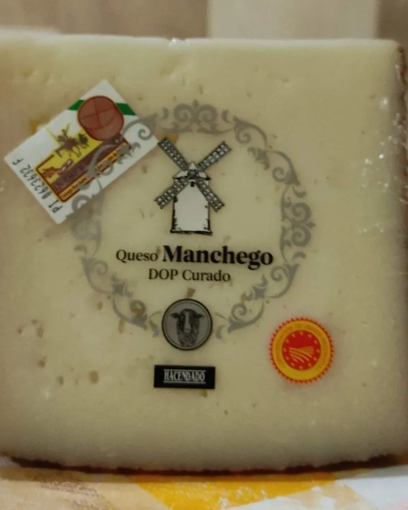 Queso manchego curado