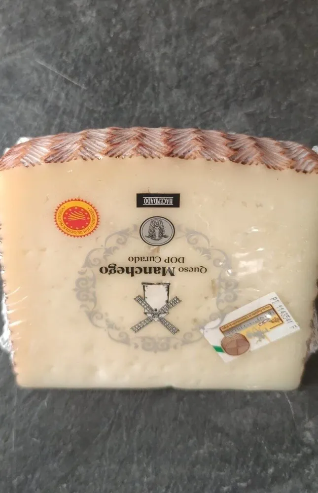 Queso manchego dop curado