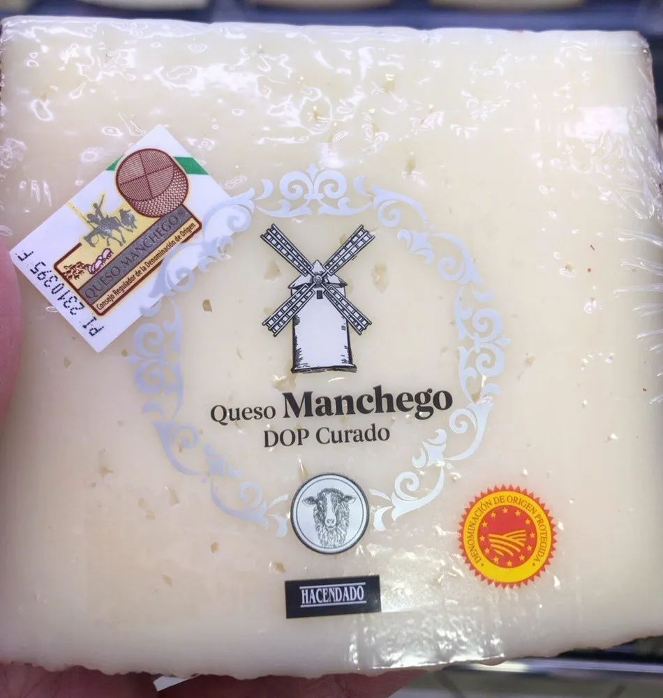 Queso manchego DOP curado