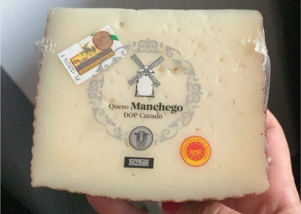 Queso manchego DOP curado
