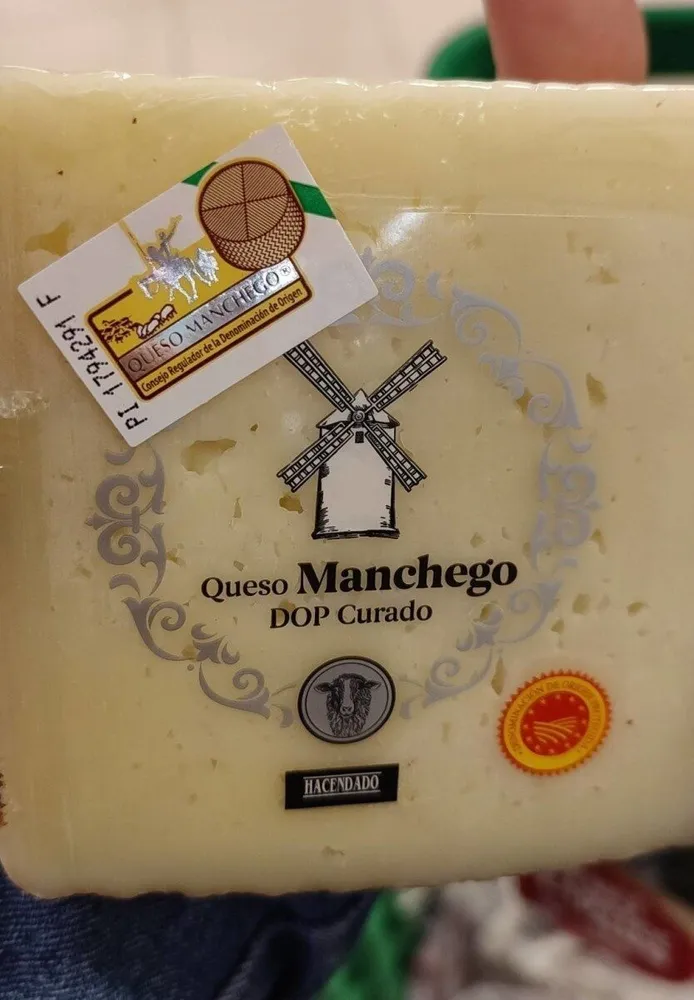 Queso manchego DOP curado