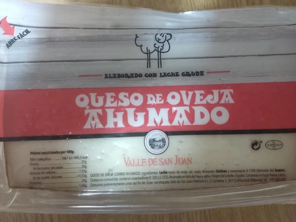 Queso de oveja ahumado