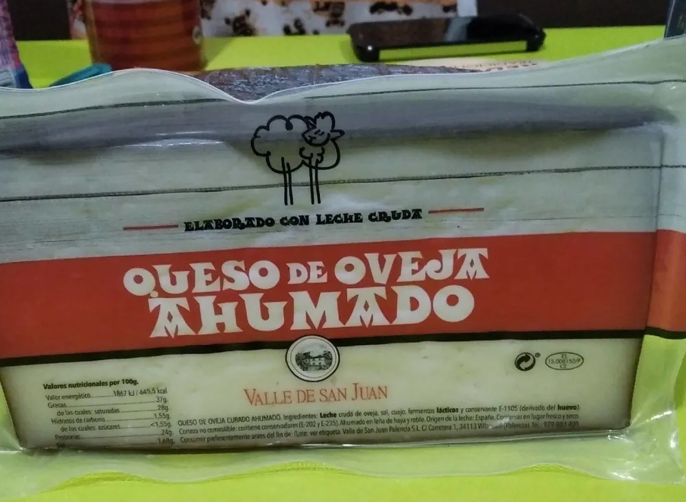 Queso de oveja ahumado