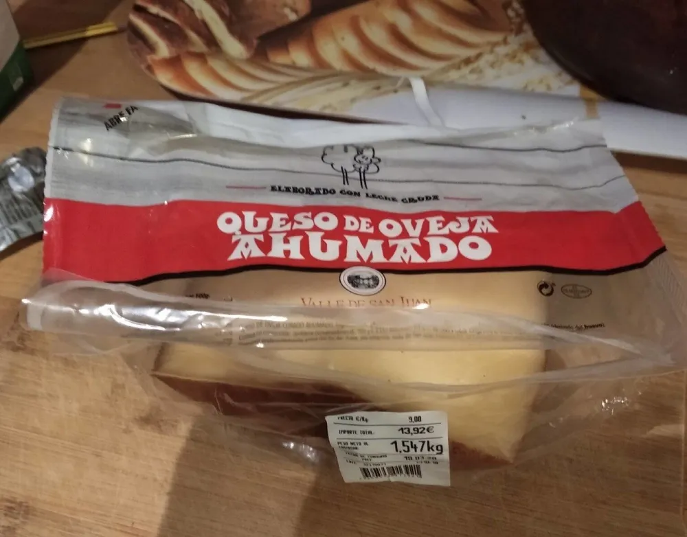 Queso de oveja ahumado