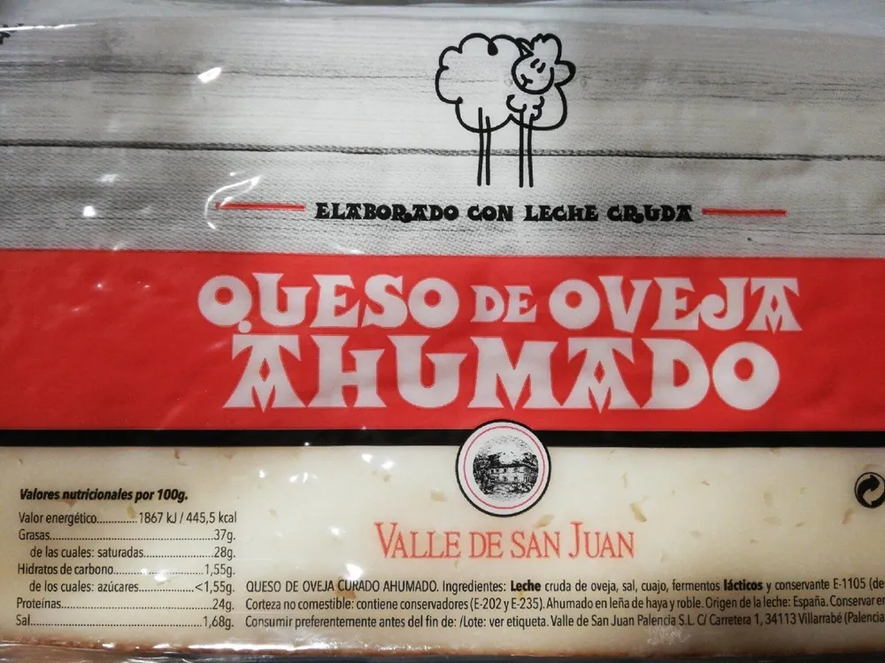 Queso de oveja ahumado