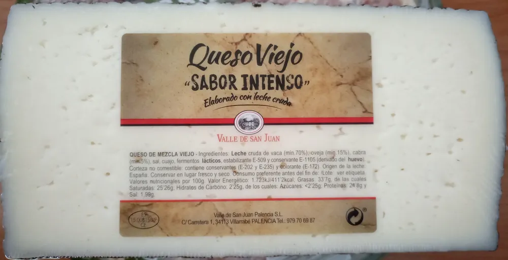 Queso de mezcla viejo