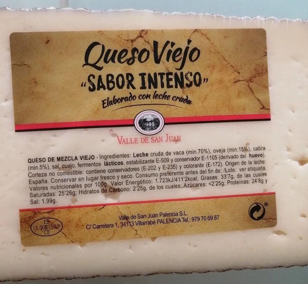 Queso Viejo "sabor intenso"