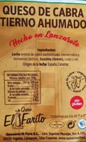 Queso de cabra tierno ahumado