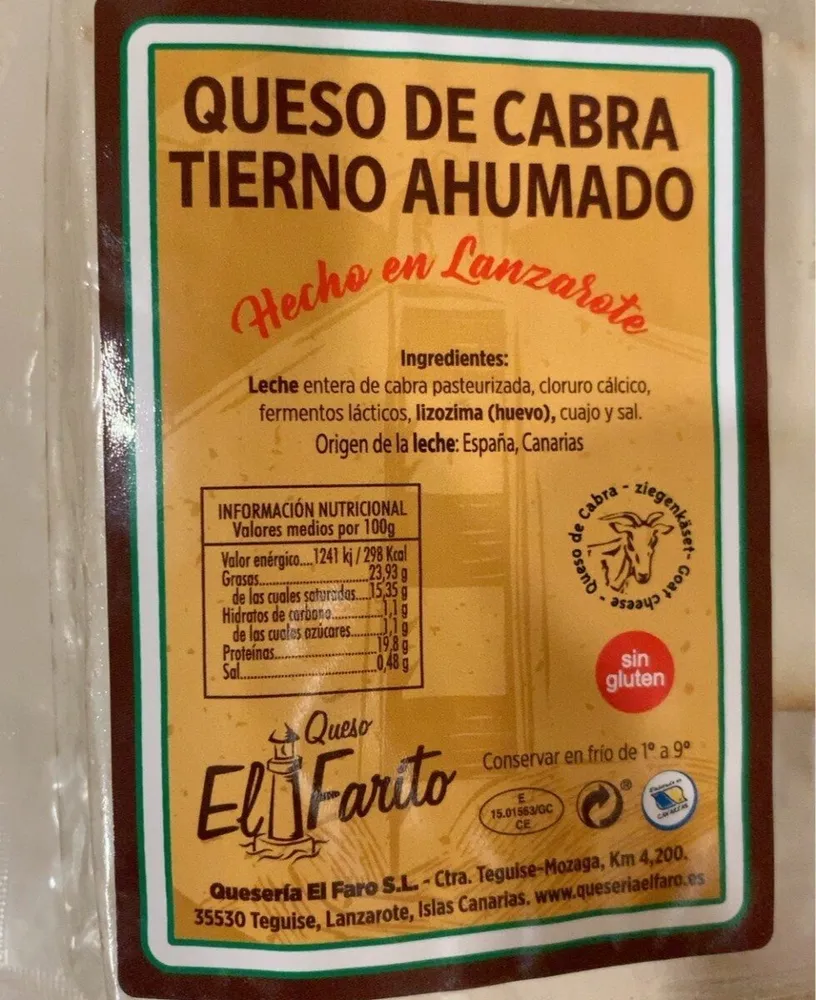 Queso cabra El Farito