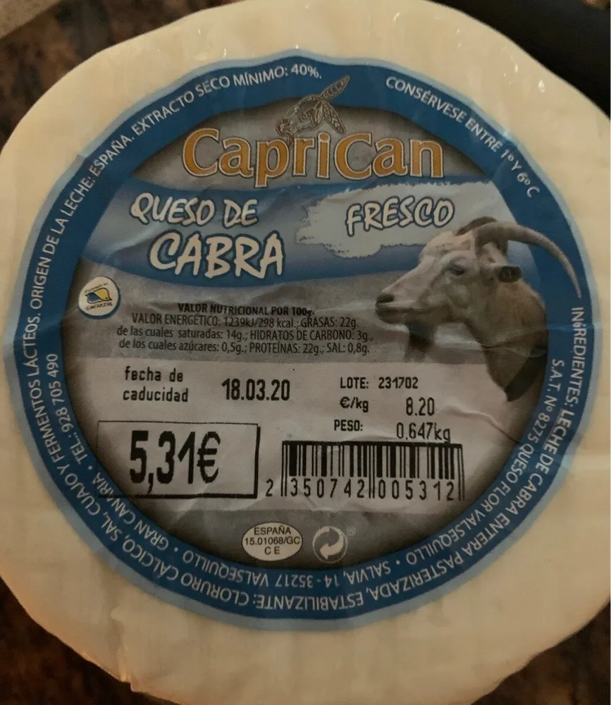 Queso de cabra