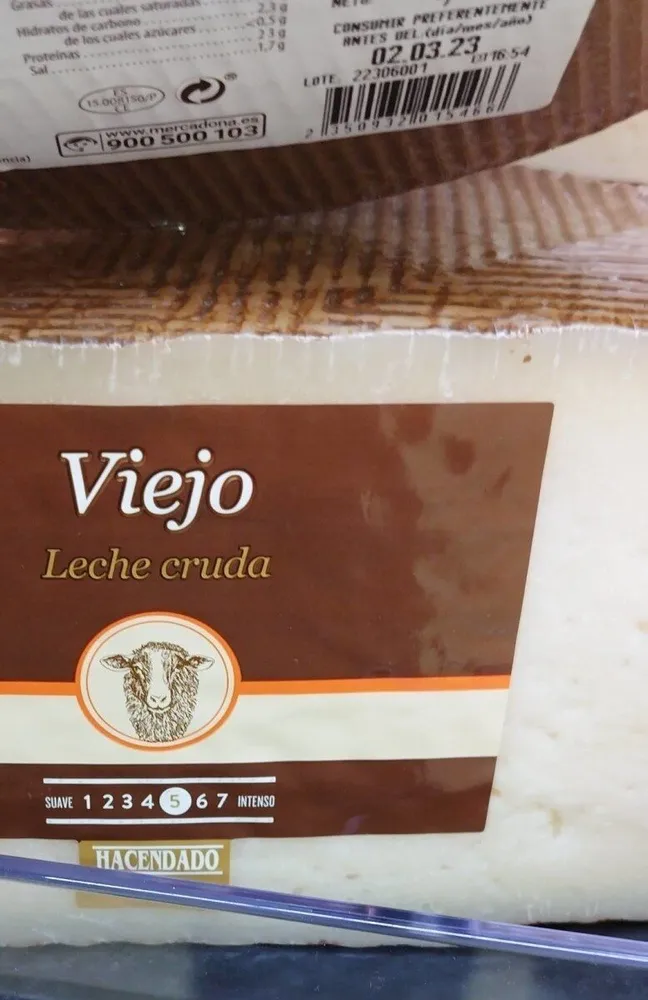 Queso oveja viejo