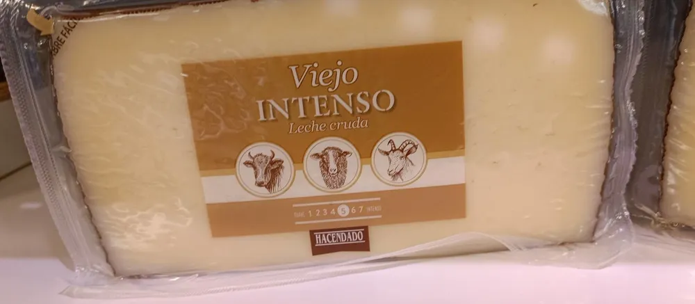 Viejo intenso leche cruda