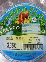Queso de vaca fresco