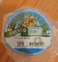Queso de vaca fresci