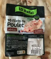 10 filets de poulet rôtis