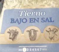 Quedo tierno bajo en sal