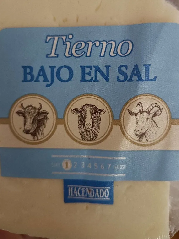 Queso Tierno Bajo en Sal