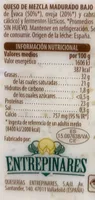 Queso tierno bajo en sal entrepinares