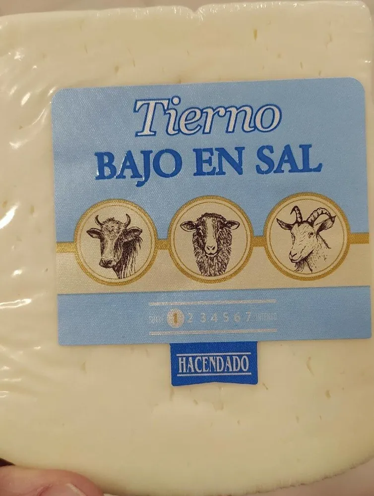 Queso entrepinares Tierno bajo en sal