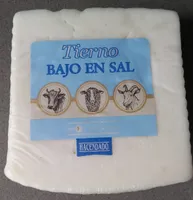 Queso tierno bajo en sal
